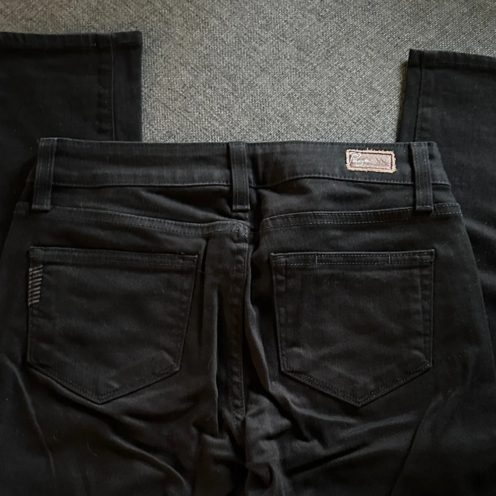Paige Classic Black Women's Skinny Jeans - Picture 5 of 6